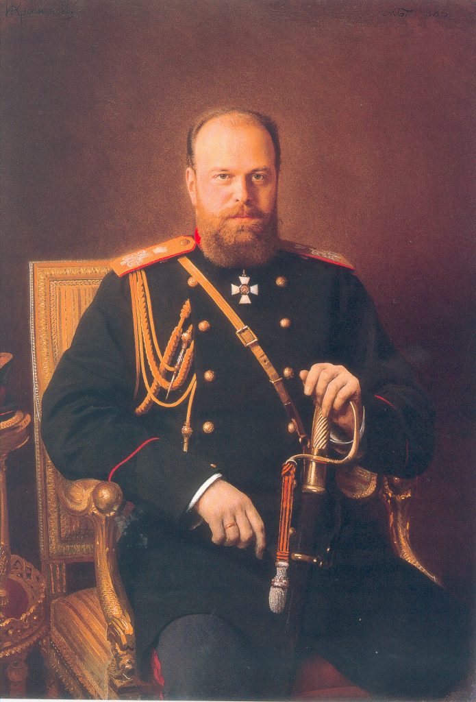 И.Н.Крамской. Портрет Александра III. 1886. Холст, масло. 129х91,5.